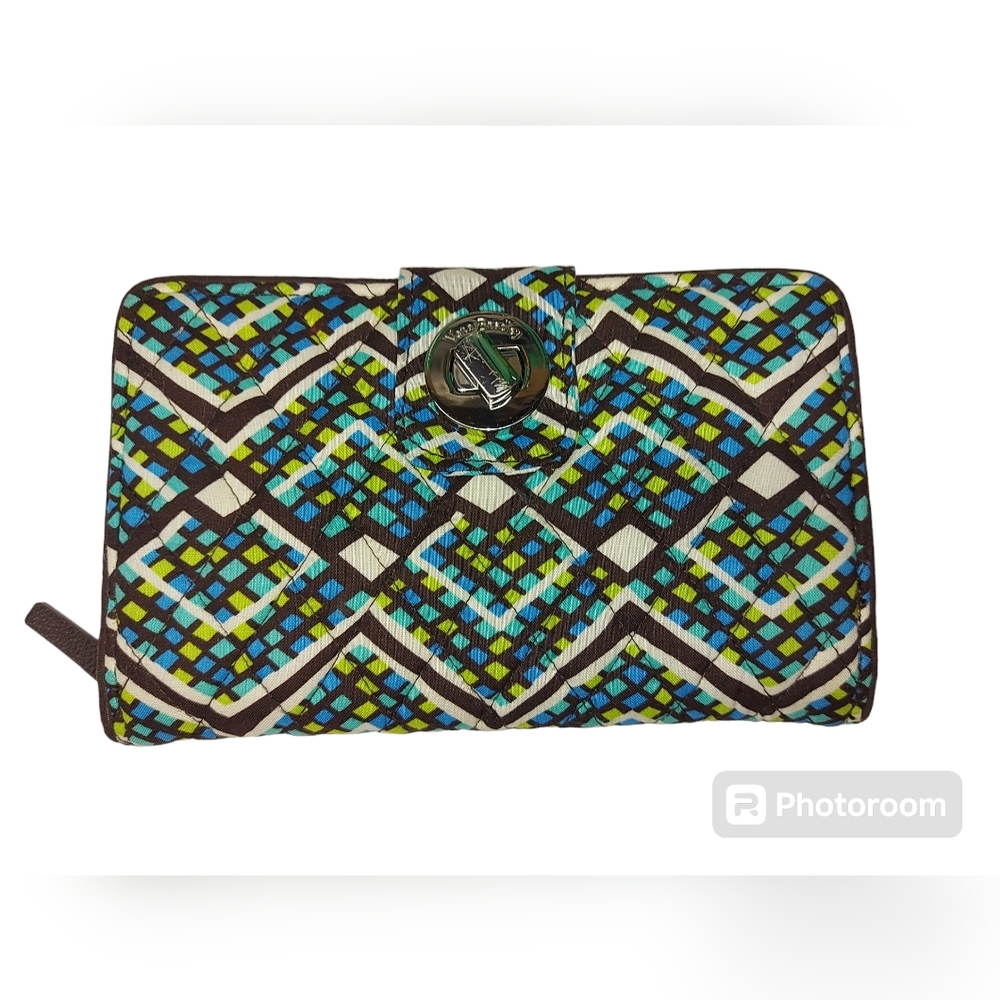 Vera Bradley Rainforest Turnlock Wallets Clutch